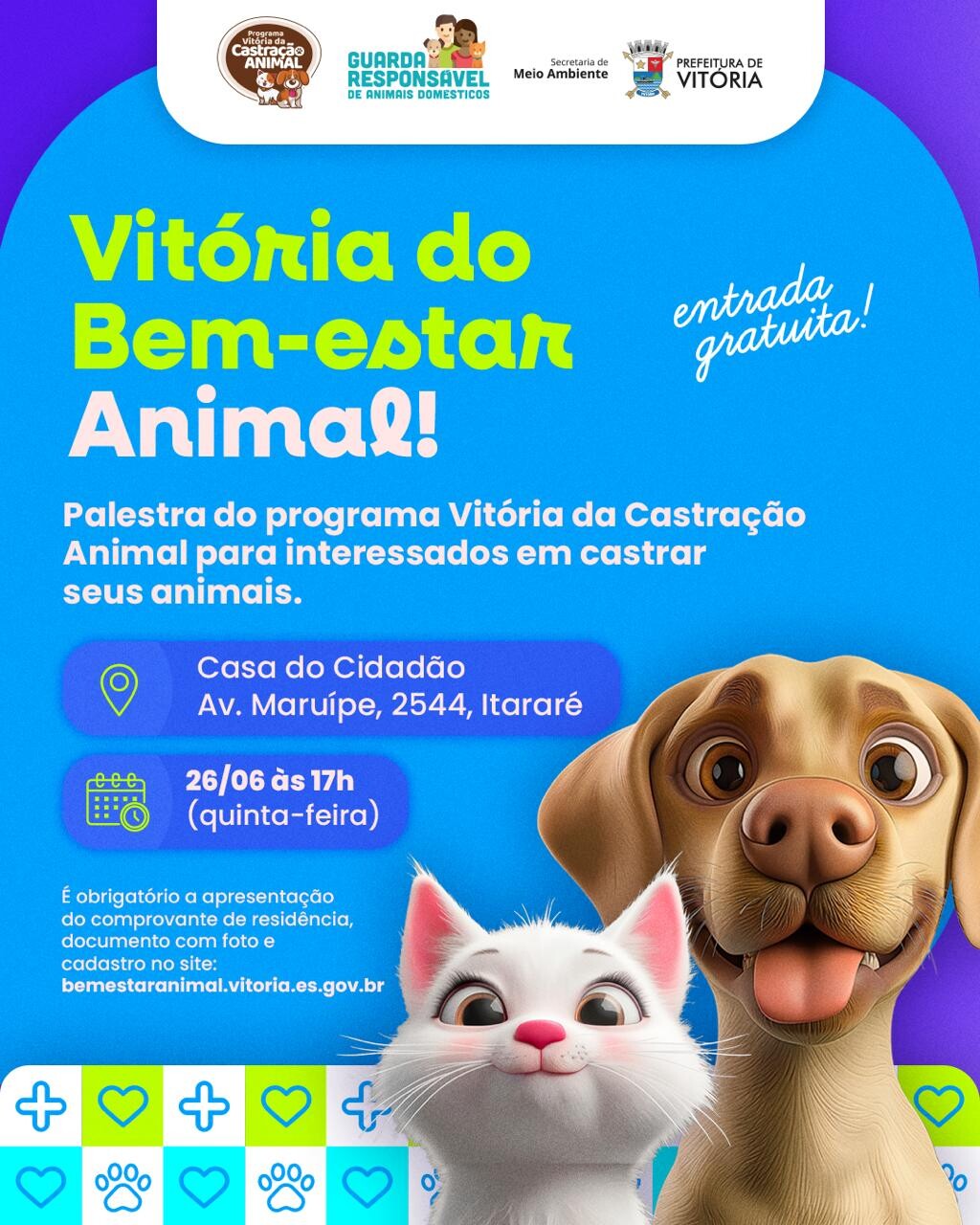 PALESTRA - Palestra do Bem-estar Animal